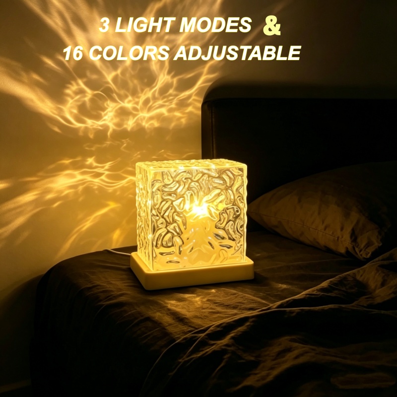 Home Fragrance Ocean Breeze - New 16 Colors Night Light Remote