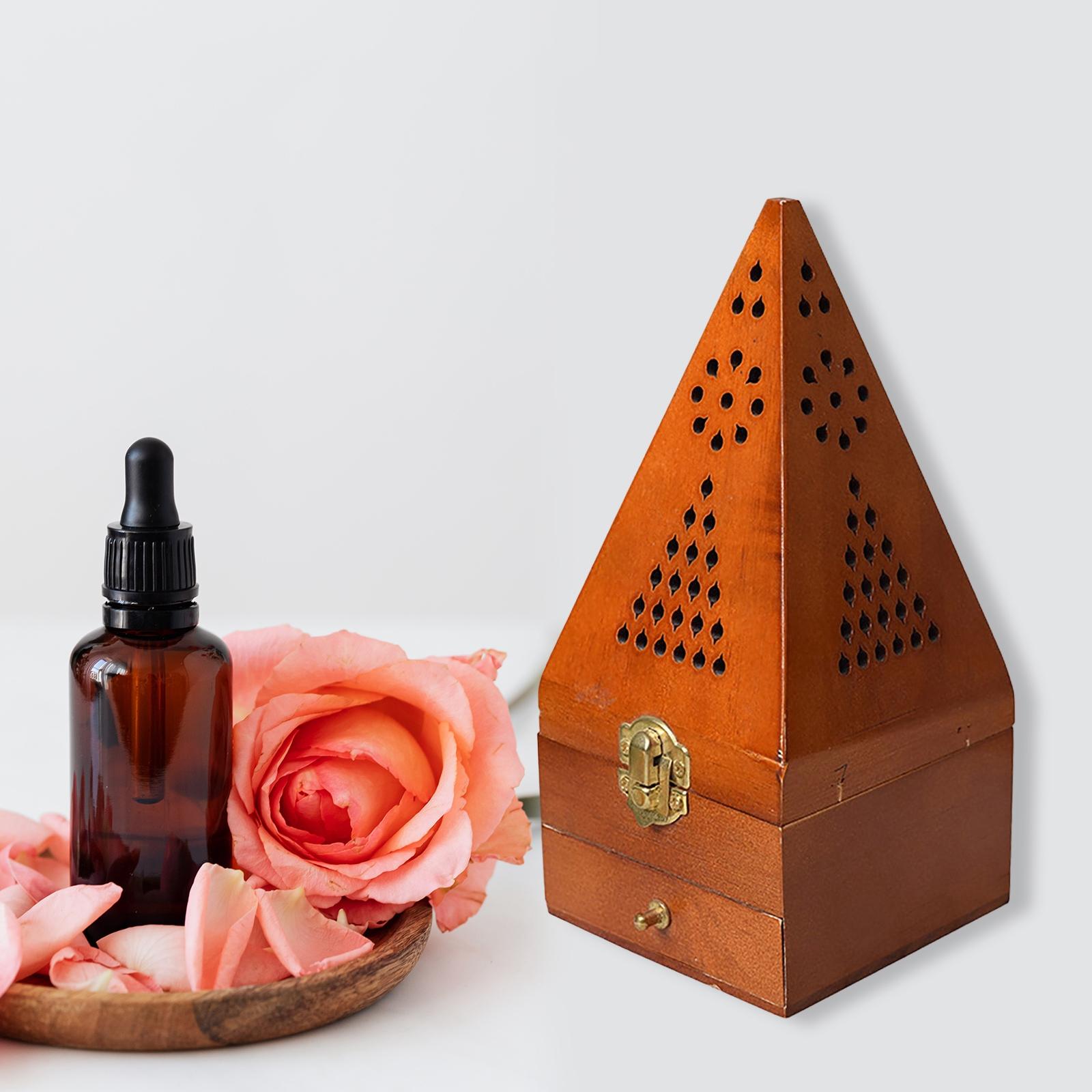 Wood Incense Cone Holders Hand - đánh giá và giá Home Fragrance Gift Box