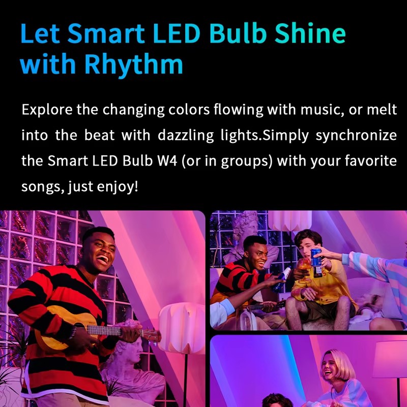 Yeelight Smart LED Bulb W4 Lit - đánh giá và giá Yeelight Light Smart Bulb