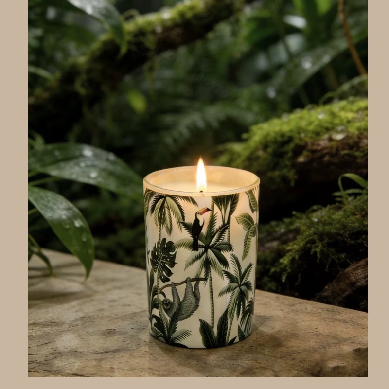 Glass Jar Soy Wax Scented Cand - đánh giá và giá Home Fragrance Gift Box