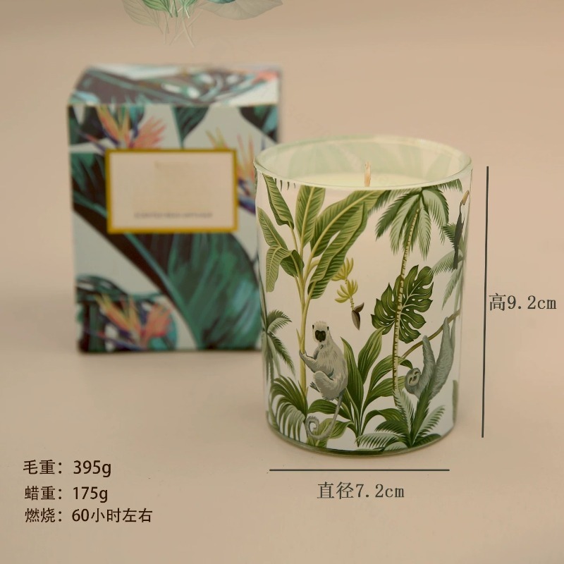 Glass Jar Soy Wax Scented Cand - đánh giá và giá Home Fragrance Gift Box