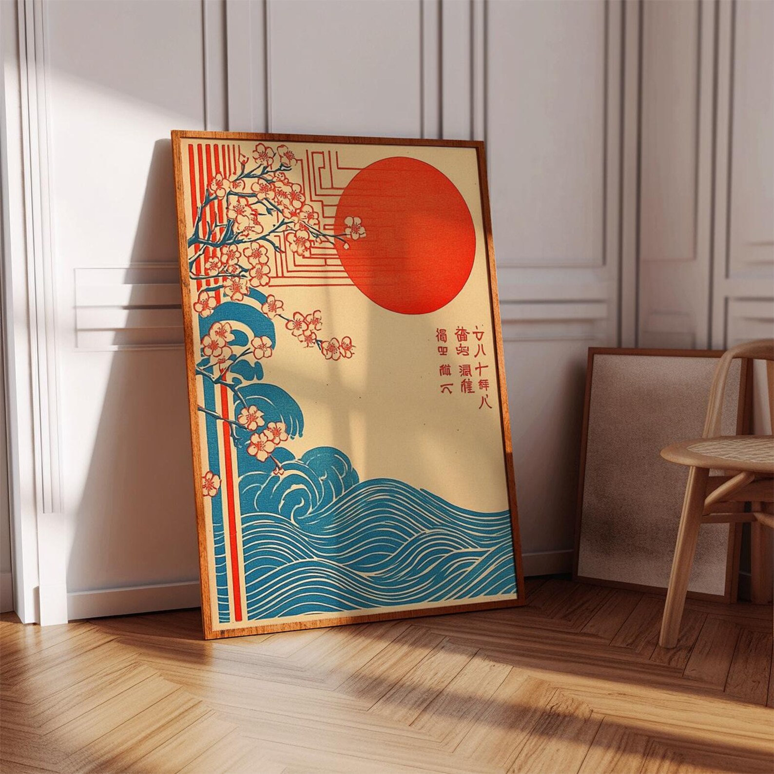 Japanese Wave & Sakura Poster  - đánh giá và giá Home Fragrance Ocean Breeze