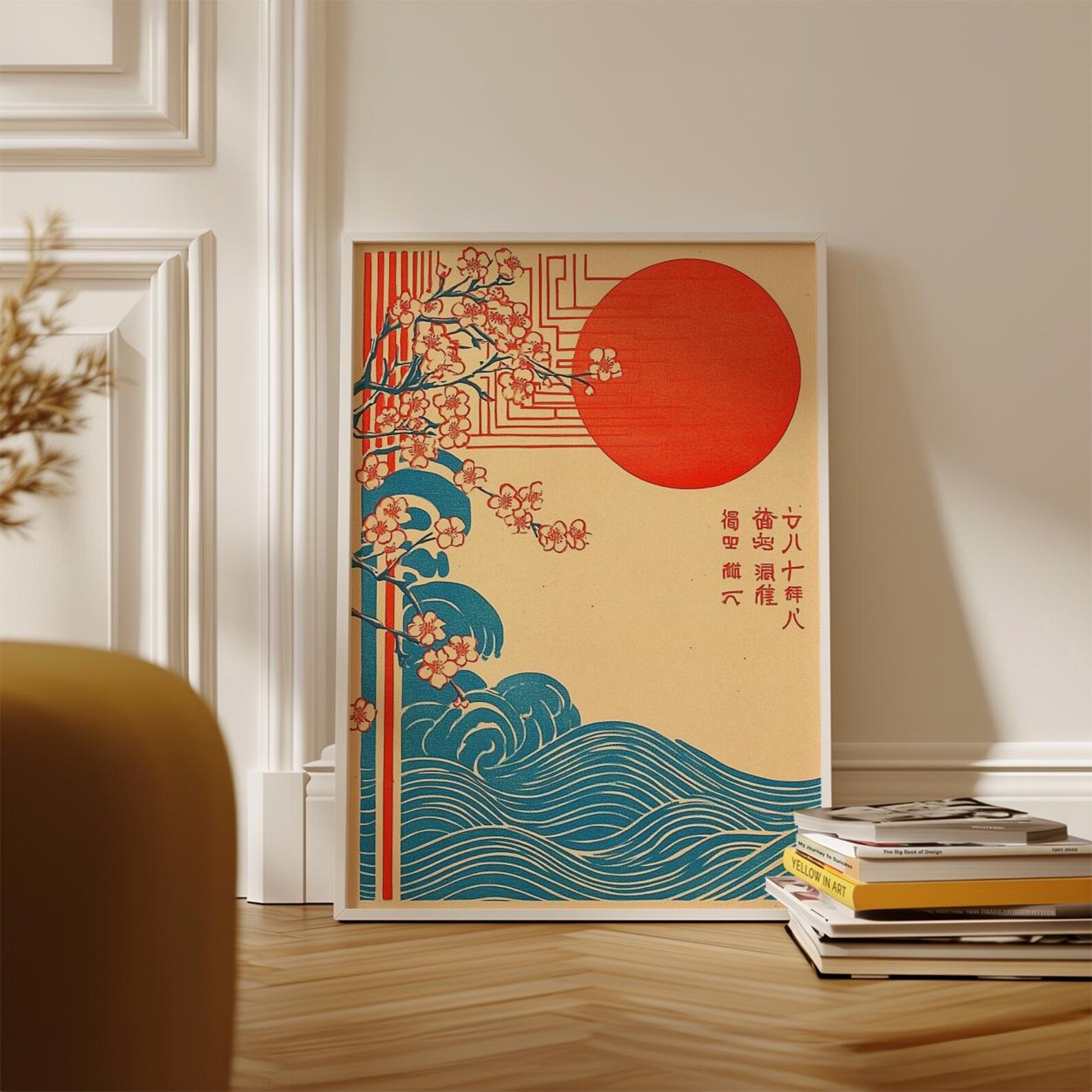 Japanese Wave & Sakura Poster  - đánh giá và giá Home Fragrance Ocean Breeze