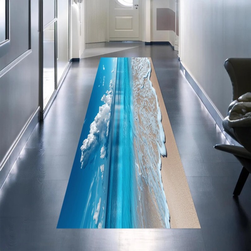 3D Ocean-Sky Gradient Carpet,  - đánh giá và giá Home Fragrance Ocean Breeze