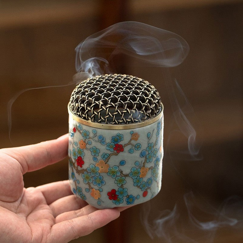 Retro Ru Kiln Ceramic Incense  - đánh giá và giá Home Fragrance Vanilla Cashmere