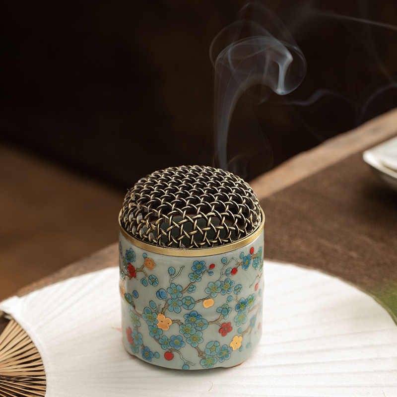 Retro Ru Kiln Ceramic Incense  - đánh giá và giá Home Fragrance Vanilla Cashmere