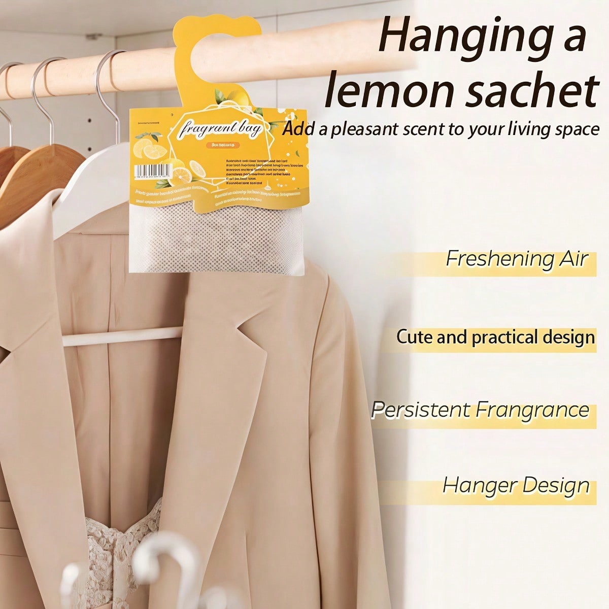 Hanging Lemon Scented Sachets, - đánh giá và giá Home Fragrance Elements