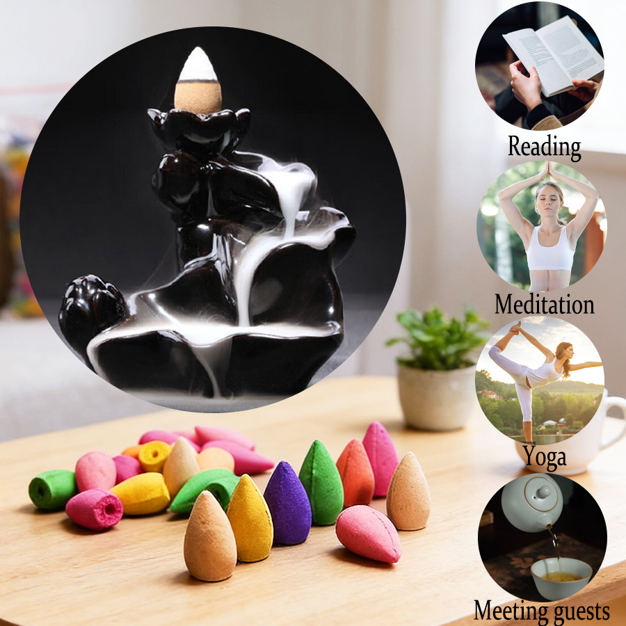 High-Quality Natural Backflow  - đánh giá và giá Home Fragrance Vanilla Cashmere