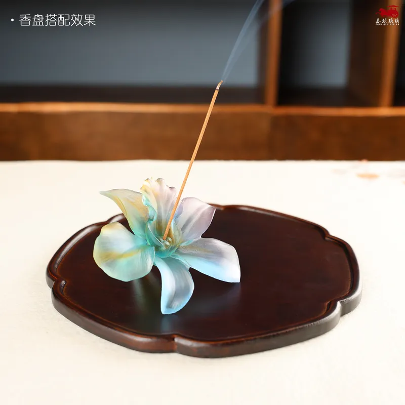 Glazed Ceramic Incense Holder  - đánh giá và giá Home Fragrance Iris