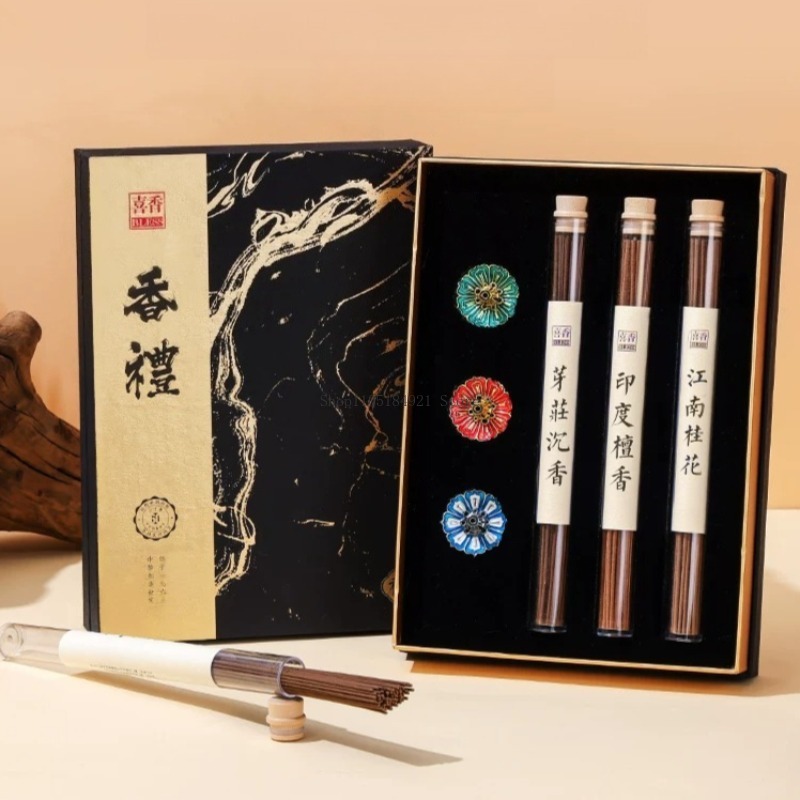 Gift Box Line Incense Set Natu - đánh giá và giá Home Fragrance Gift Box