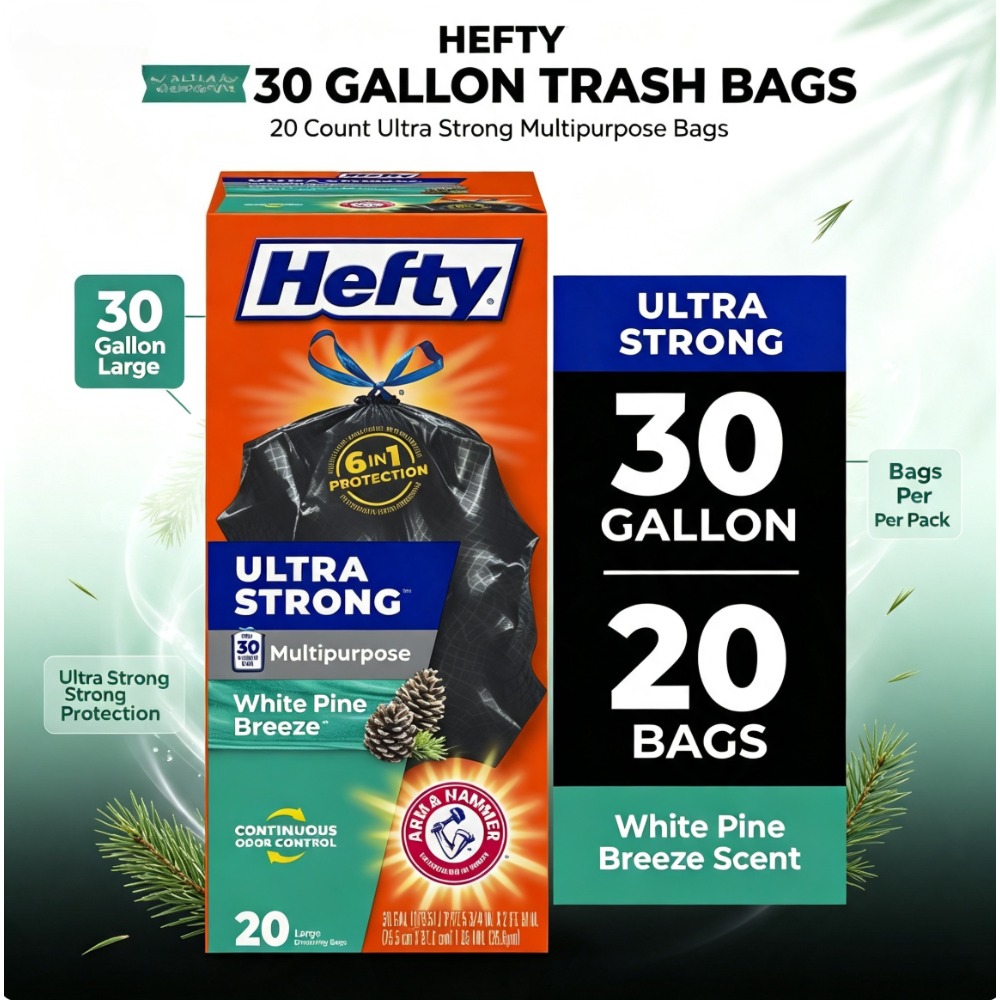 20‑Count Black 30 Gallon Large - đánh giá và giá Home Fragrance Types
