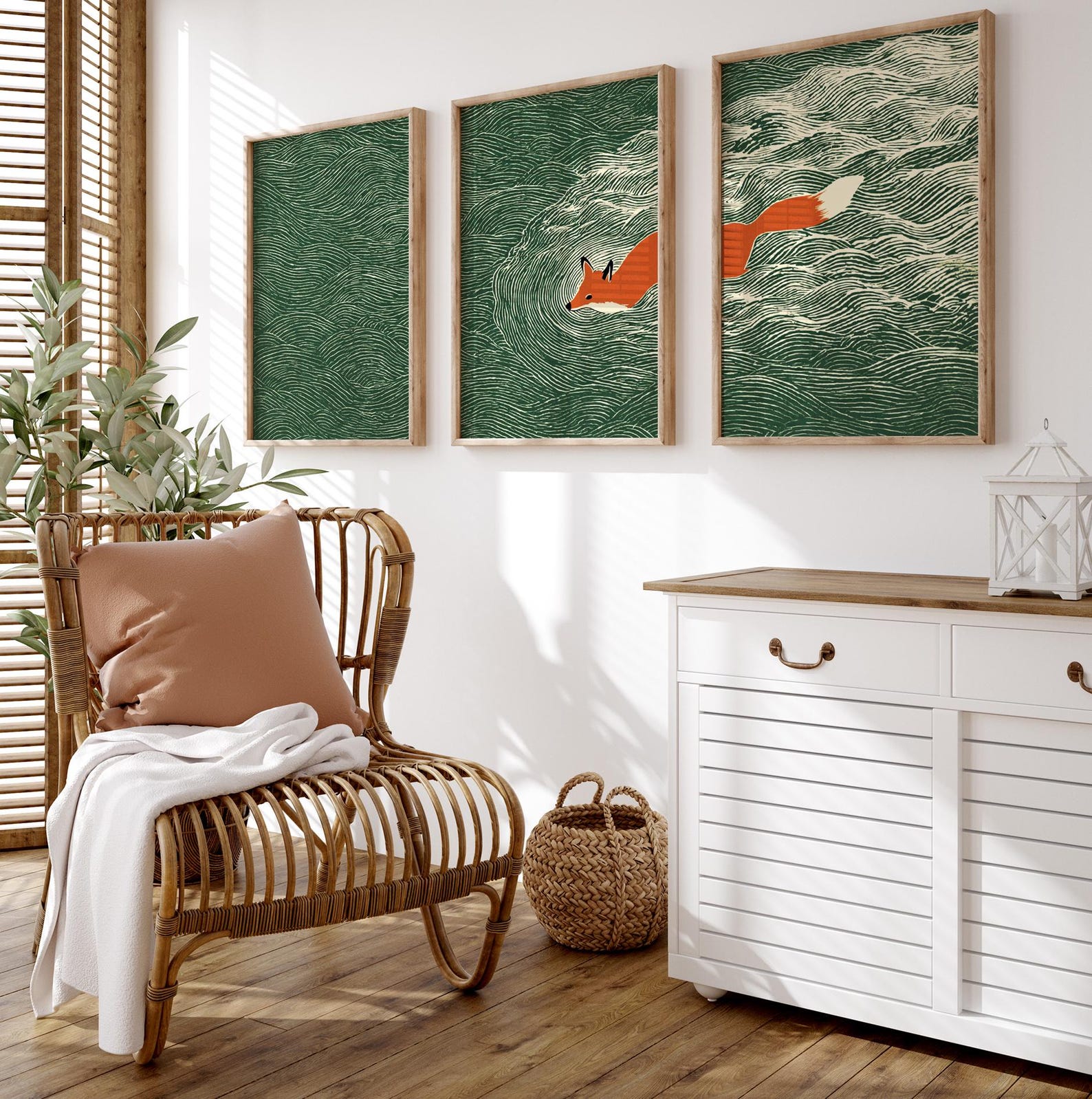 3pcs/Set Japanese Retro Fox Oc - đánh giá và giá Home Fragrance Ocean Breeze